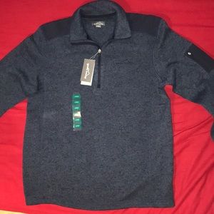 Eddie Bauer Navy Blue Whistler 1/4 Zip *NWT*